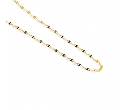 Stroili Gedicht Halskette aus Gelbgold 1416079