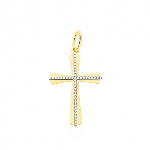 Stroili Holy Pendant White Yellow Gold 1411713