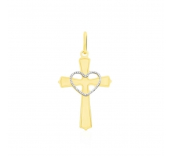 Stroili Holy Anhänger Weiß-Gelb-Gold 1411722