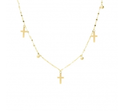 Stroili Holy Yellow Gold Necklace 1418078
