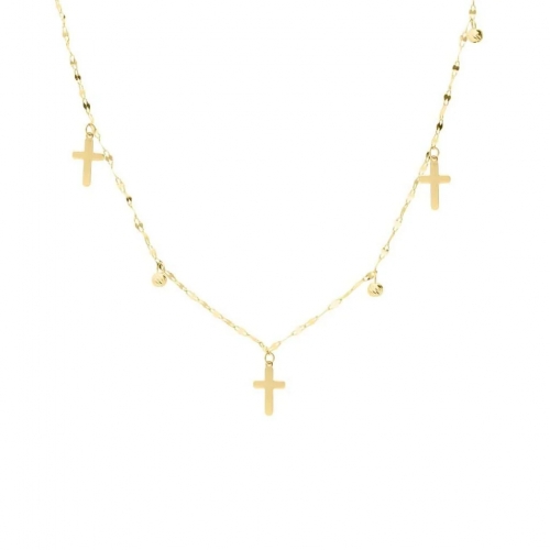 Stroili Holy Yellow Gold Necklace 1418078