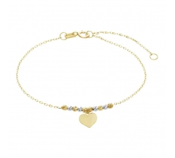 Stroili Mon Petit White Yellow Gold Bracelet 1416654