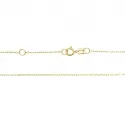 Stroili Mon Petit White Yellow Gold Bracelet 1416654