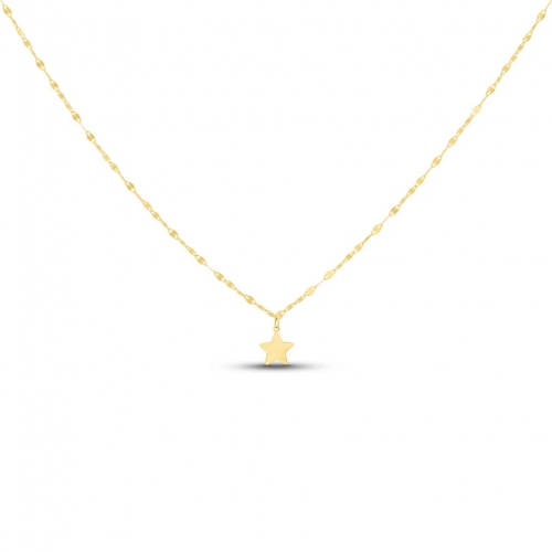 Stroili Beverly Halskette aus Gelbgold 1426739