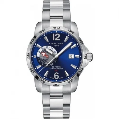 CERTINA DS PODIUM GMT AUTOMATIC COSC C034.455.11.047.00 watch