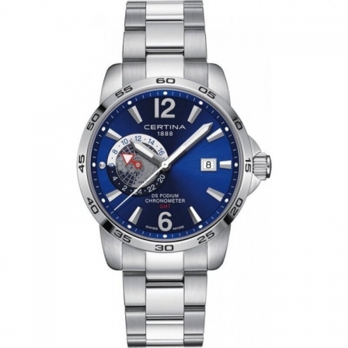 Orologio CERTINA DS PODIUM GMT AUTOMATIC COSC C034.455.11.047.00 