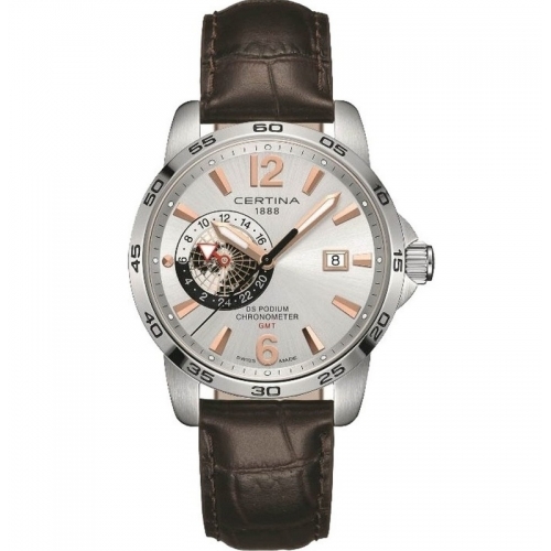 CERTINA DS PODIUM GMT COSC C034.455.16.037.01 watch 