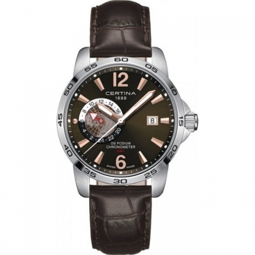 CERTINA DS PODIUM GMT AUTOMATIC watch C034.455.16.087.01 