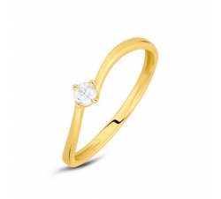 Stroili Claire Yellow Gold Ring 1414579