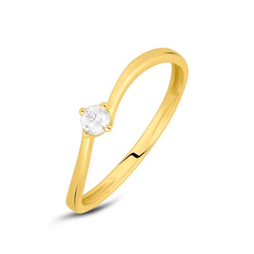 Stroili Claire Gelbgoldring 1414579