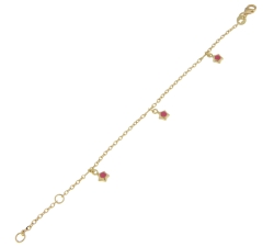 Yellow Gold Girl Bracelet GL101168