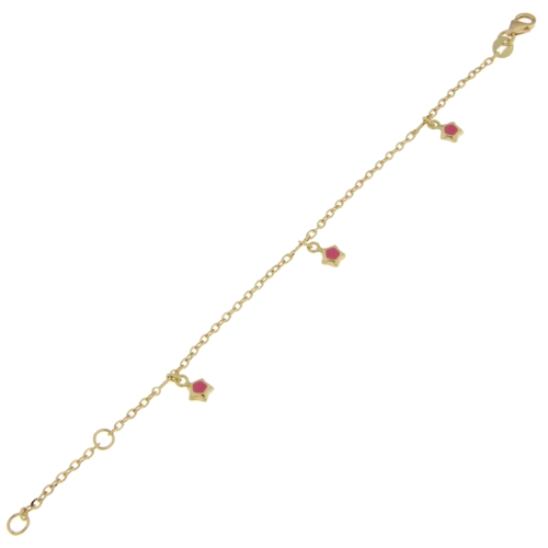 Yellow Gold Girl Bracelet GL101168