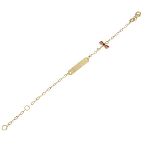 Yellow Gold Girl Bracelet GL101169