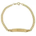 Yellow Gold Men&#39;s Bracelet GL101176