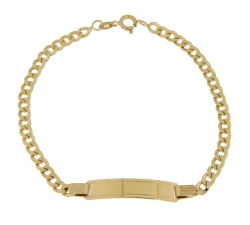 Herrenarmband aus Gelbgold GL101176