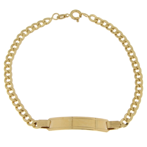 Herrenarmband aus Gelbgold GL101176