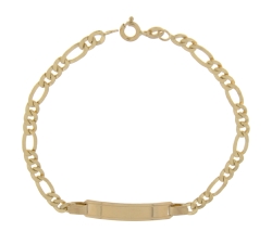 Herrenarmband aus Gelbgold GL101177