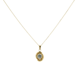 Yellow Gold Women&#39;s Necklace GL101186