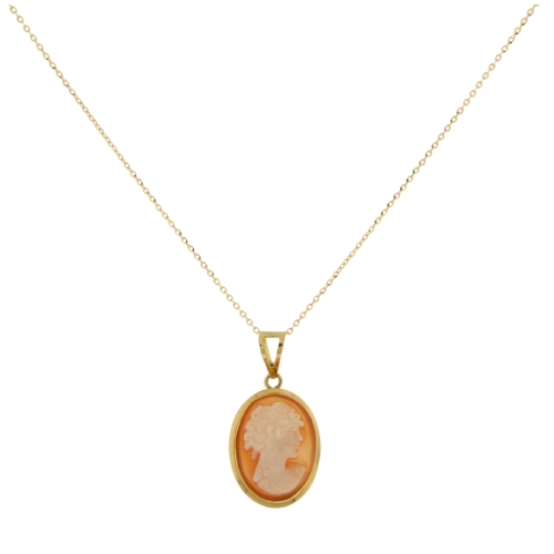 Yellow Gold Women&#39;s Necklace GL101191