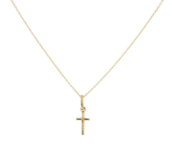 Damenhalskette aus Gelbgold GL101197