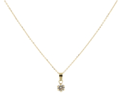 Yellow Gold Women&#39;s Necklace GL101198