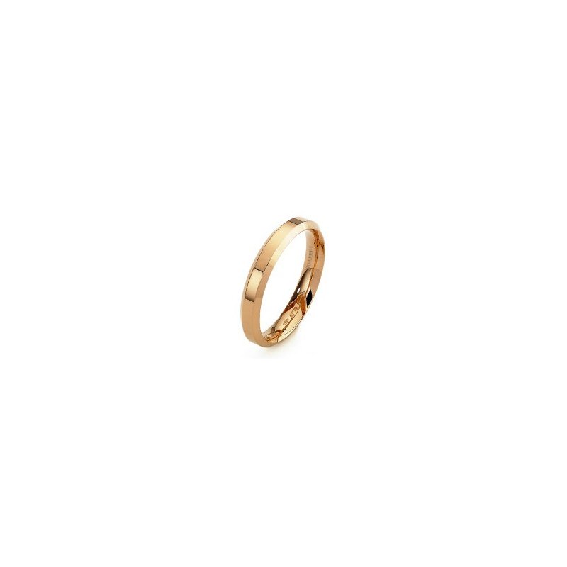 Unoaerre Hydra Wedding Ring Yellow Gold Brilliant Promises