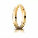 Unoaerre Hydra Wedding Ring Yellow Gold Brilliant Promises