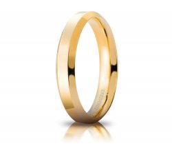 Unoaerre Hydra Wedding Ring Yellow Gold Brilliant Promises