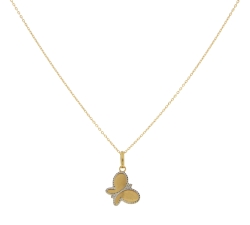 Yellow Gold Women&#39;s Necklace GL101201