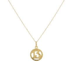 Collana Unisex Oro Giallo GL101204