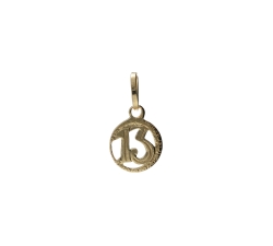 Charm Charm 13 Gelbgold GL101214