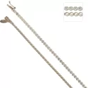 White Gold Tennis Bracelet GL101215