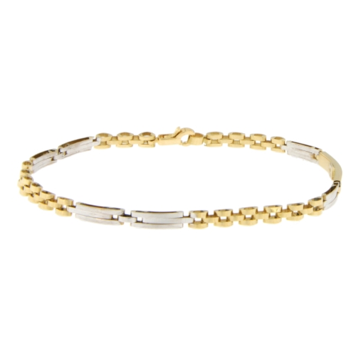 Herrenarmband aus Weißgold GL101216