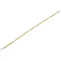 Bracciale Uomo Oro Giallo Bianco GL101221