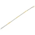 Bracciale Uomo Oro Giallo Bianco GL101222