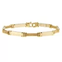 Yellow Gold Men&#39;s Bracelet GL101225