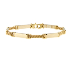 Bracciale Uomo Oro Giallo GL101225
