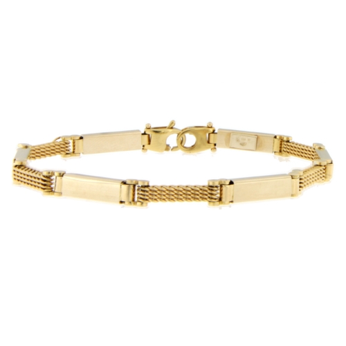 Yellow Gold Men&#39;s Bracelet GL101225