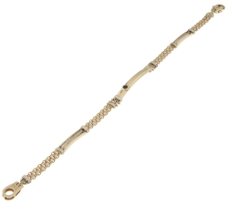 Herrenarmband aus Weißgold GL101231