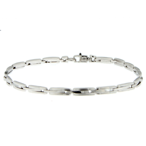 White Gold Men&#39;s Bracelet GL101234