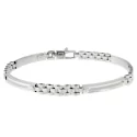 White Gold Men&#39;s Bracelet GL101236