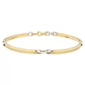 Herrenarmband aus Weißgold GL101238