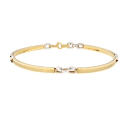 Herrenarmband aus Weißgold GL101238