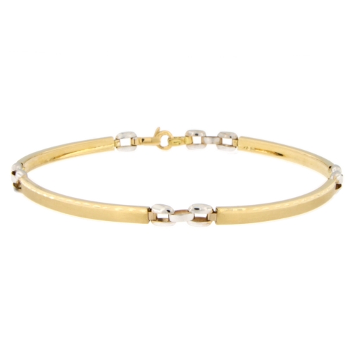 Herrenarmband aus Weißgold GL101238