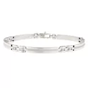 White Gold Men&#39;s Bracelet GL101242