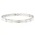 White Gold Men&#39;s Bracelet GL101244