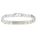 White Gold Men&#39;s Bracelet GL101245