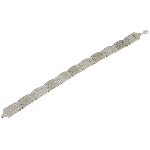 White Gold Men&#39;s Bracelet GL101247