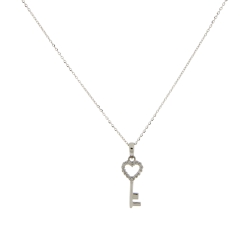 White Gold Women&#39;s Necklace GL101248