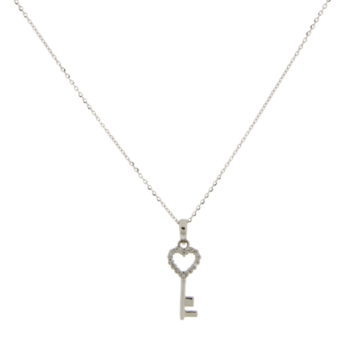 White Gold Women&#39;s Necklace GL101248